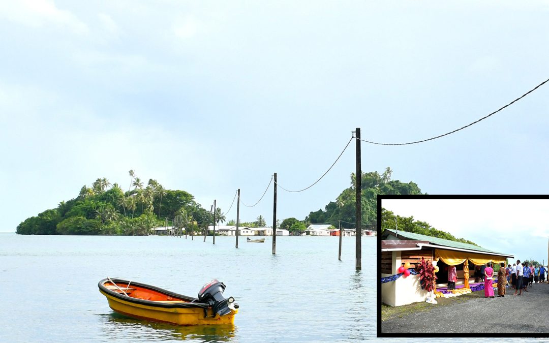NEW WAITING SHELTER COMMISSIONED FOR SERUA ISLAND