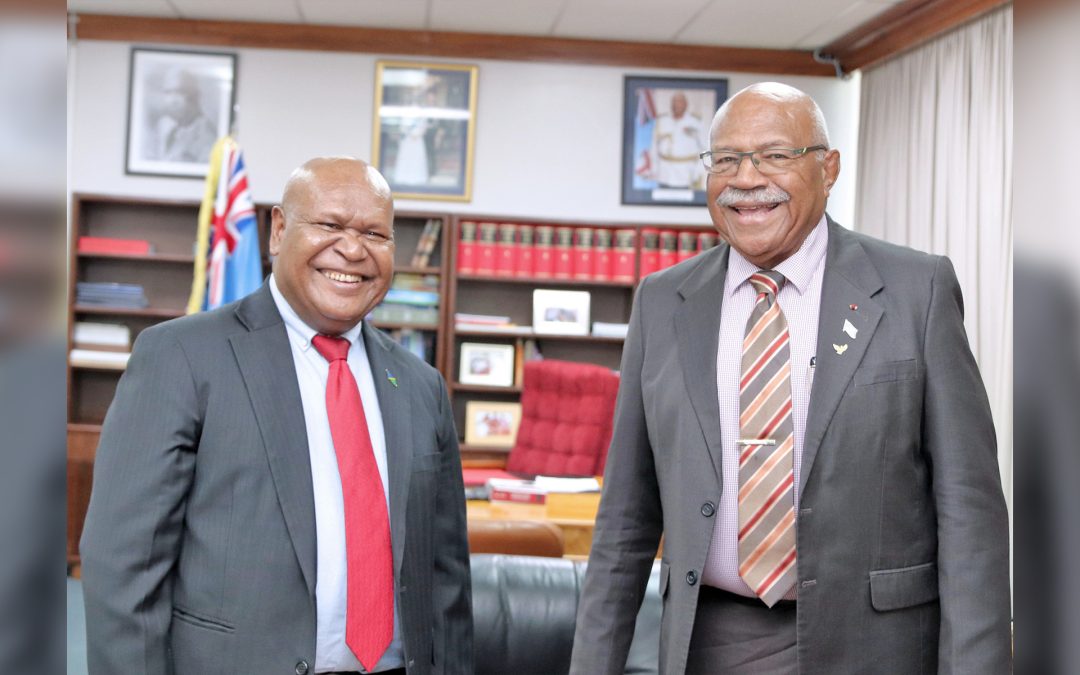 FIJI AND SOLOMON ISLANDS RENEW FRIENDLY RELATIONS AND COOPERATION