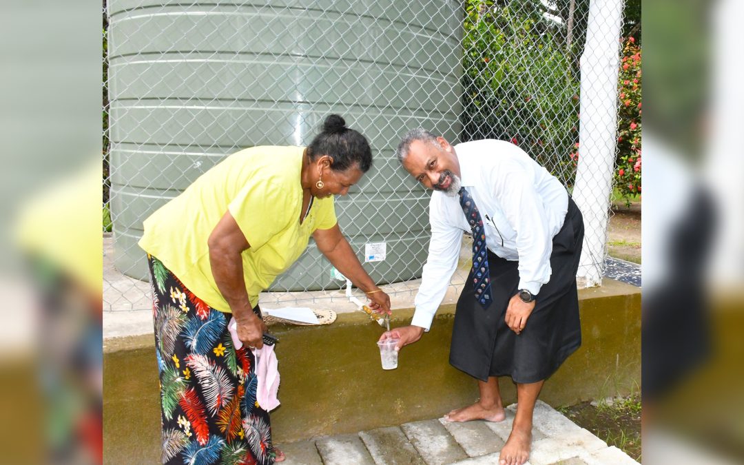 TOGORU-TAIPERIA WATER SYSTEM COMMISSIONED