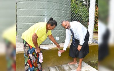 TOGORU-TAIPERIA WATER SYSTEM COMMISSIONED