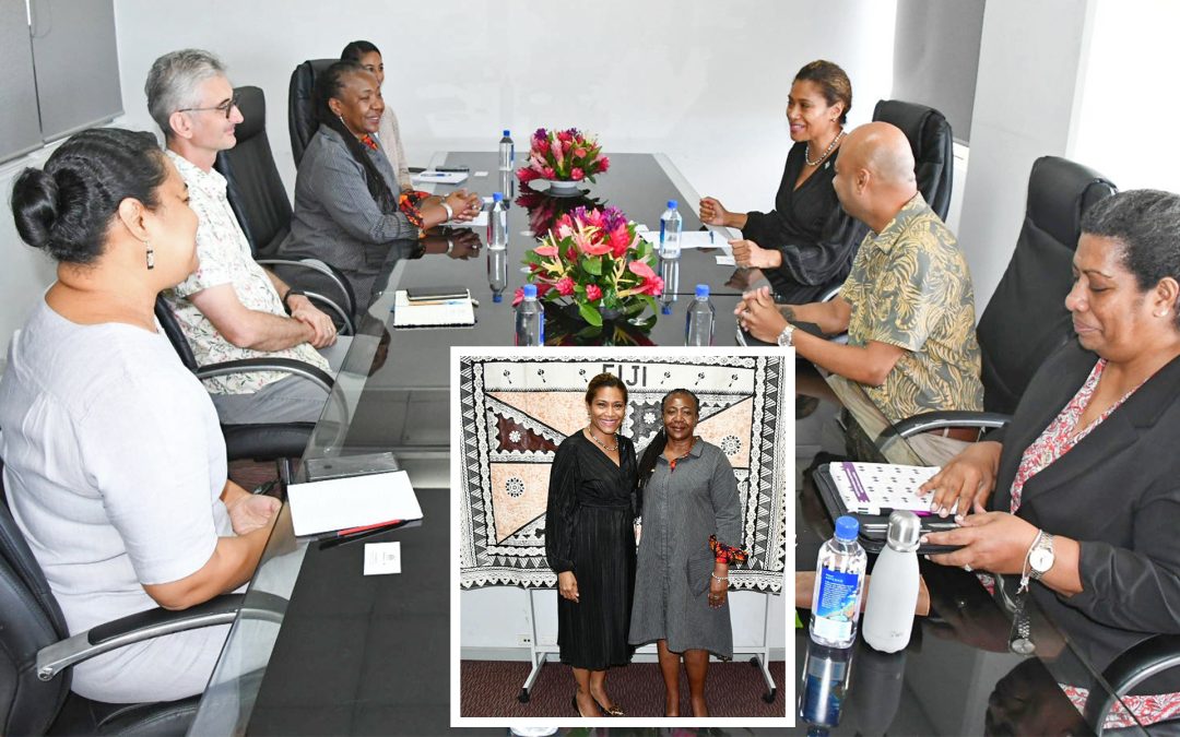 MINISTER TABUYA RECEIVES COURTESY CALL FROM THE UN WOMEN’S NEW REPRESENTATIVE FOR FIJI MULTI-COUNTRY OFFICE (MCO)