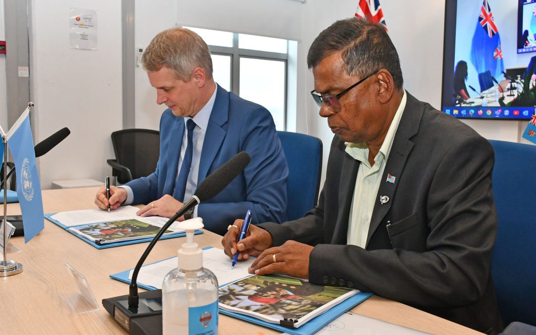 FIJI COUNTRY IMPLENTATION PLAN SIGNED