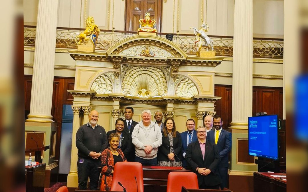 WHIPPING UP STRONGER LINKS WITH FIJI – PARLIAMENT OF VICTORIA