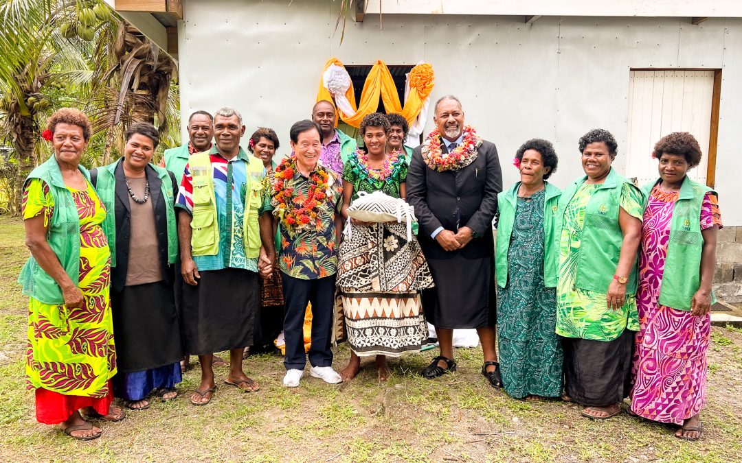 SAEMAUL UNDONG PRESIDENT VISITS SILANA VILLAGE.