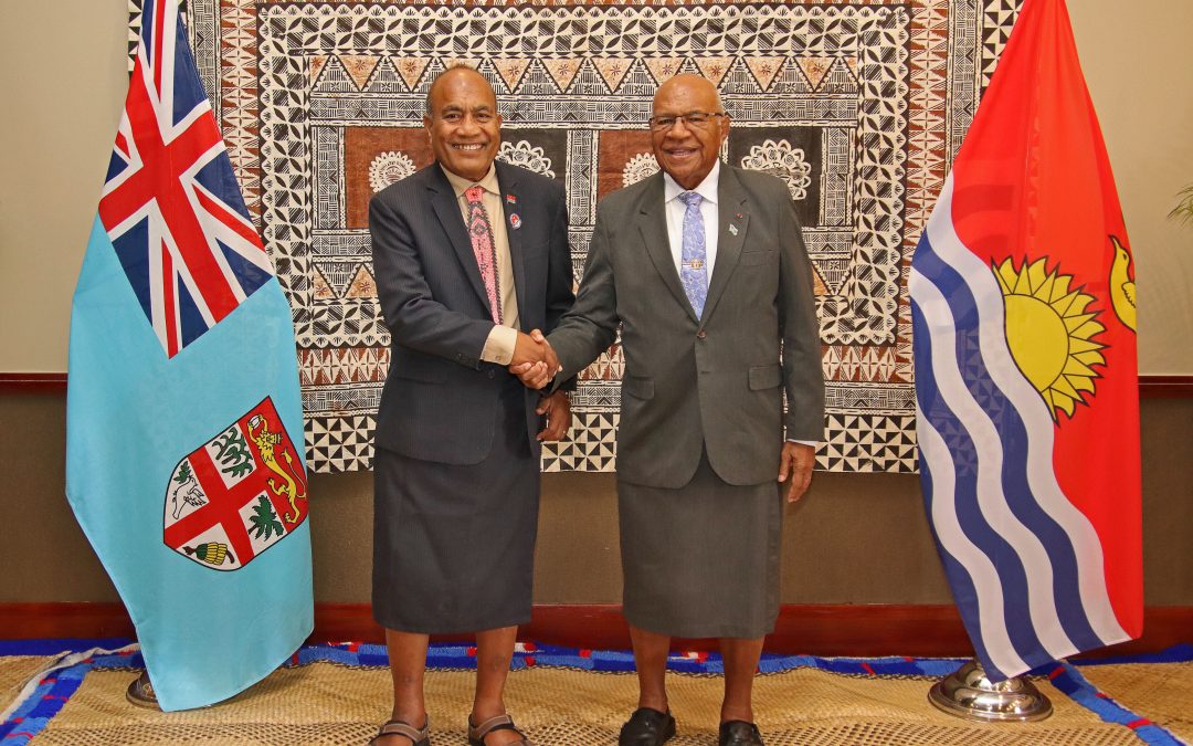 PRIME MINISTER RABUKA AND PRESIDENT MAAMAU PRESIDE OVER A BILATERAL MEETING, MARKING A NEW CHAPTER IN FIJI-KIRIBATI RELATIONS