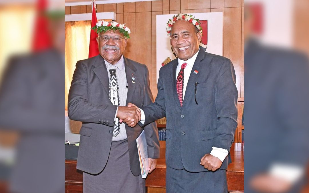 FIJI WELCOMES PRESIDENT MAAMAU