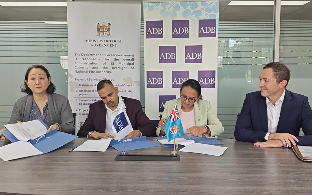FIJI SIGNS TRANSACTION ADVISORY SERVICES AGREEMENT TO ADVANCE SUSTAINABLE WASTE MANAGEMENT IN THE WESTERN DIVISION WITH ADB