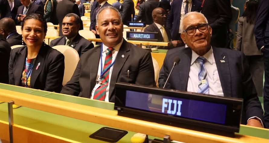 FIJI PRESIDENT JOINS WORLD LEADERS AT UNGA81 OPENING