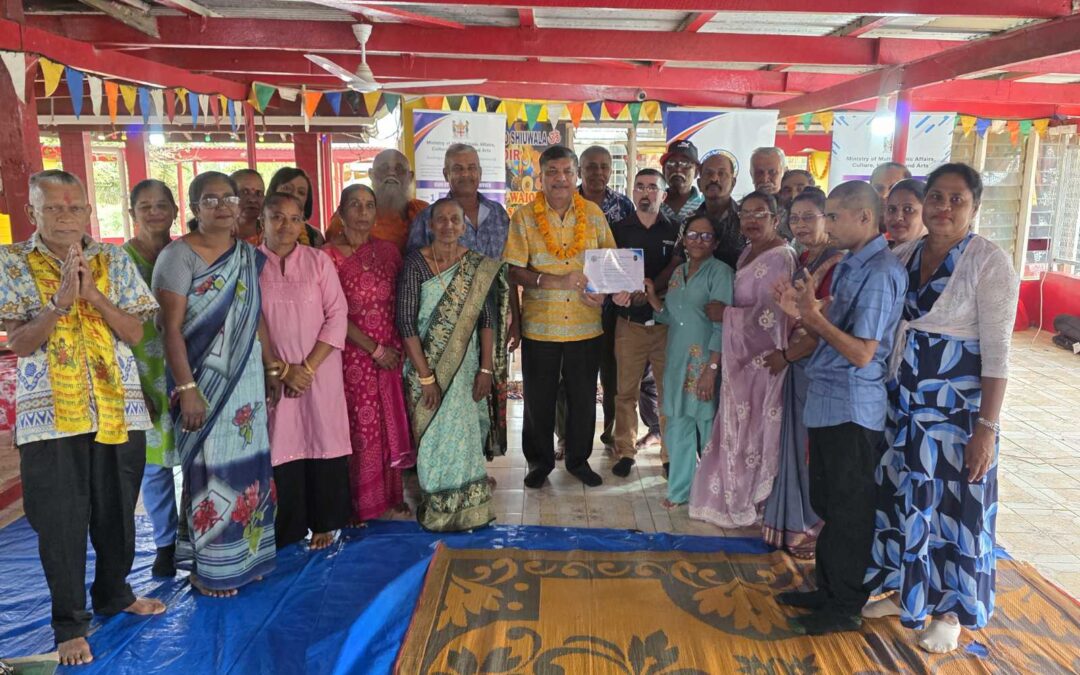 WAIQELE TEMPLE COMMUNITY THANKS GOVERNMENT FOR RENOVATION SUPPORT